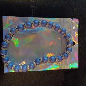 Pearl diamond bracelet